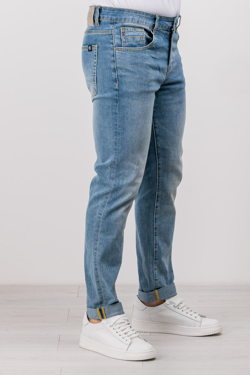 JEANS UOMO TASCHE DATCH PANTALONI DENIM SLIM FIT – Ambrosio Store