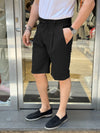 BERMUDA UOMO TASCA AMERICA PANTALACCIO PINCES CON ELASTICO