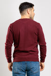 MAGLIA UOMO GIROCOLLO MAGLIONCINO A ROMBI MISTO CASHMERE