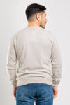 MAGLIA UOMO GIROCOLLO MAGLIONCINO A ROMBI MISTO CASHMERE