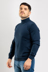 MAGLIA UOMO BARULO MAGLIONCINO COLLO ALTO LUPETTO MADE IN ITALY