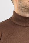 MAGLIA UOMO BARULO MAGLIONCINO COLLO ALTO LUPETTO MADE IN ITALY