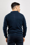GIACCA CARDIGAN UOMO BARULO MAGLIA CON ZIP COLLO CAMICIA