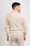 GIACCA CARDIGAN UOMO BARULO MAGLIA CON ZIP COLLO CAMICIA