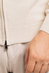 GIACCA CARDIGAN UOMO BARULO MAGLIA CON ZIP COLLO CAMICIA
