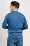 MAGLIA UOMO GIROCOLLO BASIC SLIM COMFORT MAGLIONCINO TINTA UNITA