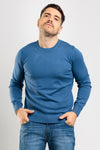 MAGLIA UOMO GIROCOLLO BASIC SLIM COMFORT MAGLIONCINO TINTA UNITA