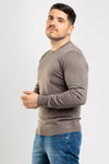 MAGLIA UOMO GIROCOLLO BASIC SLIM COMFORT MAGLIONCINO TINTA UNITA