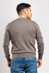 MAGLIA UOMO GIROCOLLO BASIC SLIM COMFORT MAGLIONCINO TINTA UNITA