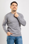 MAGLIA UOMO GIROCOLLO BASIC SLIM COMFORT MAGLIONCINO TINTA UNITA