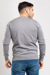 MAGLIA UOMO GIROCOLLO BASIC SLIM COMFORT MAGLIONCINO TINTA UNITA