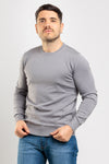 MAGLIA UOMO GIROCOLLO BASIC SLIM COMFORT MAGLIONCINO TINTA UNITA