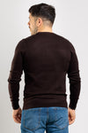 MAGLIA UOMO GIROCOLLO BASIC SLIM COMFORT MAGLIONCINO TINTA UNITA