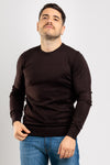 MAGLIA UOMO GIROCOLLO BASIC SLIM COMFORT MAGLIONCINO TINTA UNITA