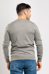 MAGLIA UOMO GIROCOLLO BASIC SLIM COMFORT MAGLIONCINO TINTA UNITA