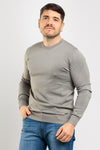 MAGLIA UOMO GIROCOLLO BASIC SLIM COMFORT MAGLIONCINO TINTA UNITA