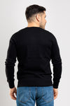 MAGLIA UOMO SCOLLO A V BASIC SLIM COMFORT MAGLIONCINO TINTA UNITA CASUAL
