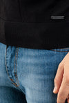 MAGLIA UOMO SCOLLO A V BASIC SLIM COMFORT MAGLIONCINO TINTA UNITA CASUAL
