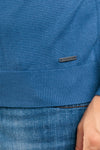 MEN'S BASIC SOLID COLOUR TURTLENECK SWEATER HALF COLLAR