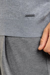 MEN'S BASIC SOLID COLOR BUTTONED VEST