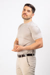 T-SHIRT UOMO TINTA UNITA MAGLIA SOTTO GIACCA COTONE MODAL BASIC