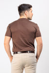 T-SHIRT UOMO TINTA UNITA MAGLIA SOTTO GIACCA COTONE MODAL BASIC