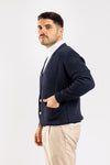 CARDIGAN UOMO CON BOTTONI E TASCHE GIACCA MAGLIONE A COSTINE