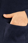 CARDIGAN UOMO CON BOTTONI E TASCHE GIACCA MAGLIONE A COSTINE
