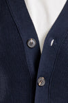 CARDIGAN UOMO CON BOTTONI E TASCHE GIACCA MAGLIONE A COSTINE