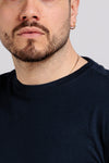 MEN'S SHORT SLEEVE T-SHIRT DATCH CREW NECK BASIC SWEATER