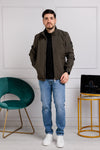 MEN'S SHORT SLEEVE T-SHIRT DATCH CREW NECK BASIC SWEATER