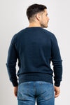 MAGLIA UOMO GIROCOLLO MAGLIONCINO TINTA UNITA MANICA RAGLAN BASIC