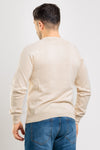 MAGLIA UOMO GIROCOLLO MAGLIONCINO TINTA UNITA MANICA RAGLAN BASIC