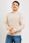 MAGLIA UOMO GIROCOLLO MAGLIONCINO TINTA UNITA MANICA RAGLAN BASIC