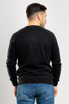 MAGLIA UOMO GIROCOLLO MAGLIONCINO TINTA UNITA MANICA RAGLAN BASIC