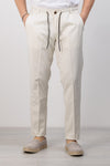PANTALONE UOMO PANTALACCIO LINO COTONE TASCA AMERICA