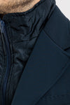 GIUBBOTTO UOMO GIACCONE CON PETTORINA REMOVIBILE BLAZER MADE IN ITALY