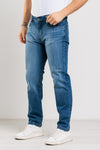 JEANS UOMO 5 TASCHE DENIM SLIM COMFORT CASUAL MADE IN ITALY