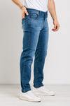 JEANS UOMO 5 TASCHE DENIM SLIM COMFORT CASUAL MADE IN ITALY