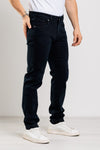 JEANS UOMO 5 TASCHE DENIM LAVAGGIO BLU/BLACK MADE IN ITALY