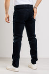 JEANS UOMO 5 TASCHE DENIM LAVAGGIO BLU/BLACK MADE IN ITALY