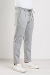 PANTALONE UOMO PANTALACCIO PINCES JERSEY PUNTO MILANO MADE IN ITALY