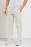 PANTALONE UOMO PANTALACCIO PINCES JERSEY PUNTO MILANO MADE IN ITALY