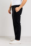 PANTALONE UOMO JERSEY PUNTO MILANO CON ELASTICO E TIRANTI LATERALI
