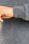 MAGLIA UOMO MEZZA ZIP MAGLIONE LANA COLLO ALTO BARULO MADE IN ITALY