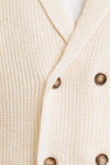 CARDIGAN UOMO DOPPIOPETTO GIACCA COLLO SCIALLATO A COSTINE