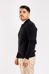 CARDIGAN UOMO CON ZIP MAGLIONE COSTA INGLESE COLLO COLLEGE