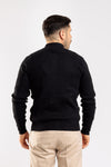 CARDIGAN UOMO CON ZIP MAGLIONE COSTA INGLESE COLLO COLLEGE