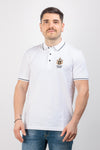 POLO UOMO MANICA CORTA AERONAUTICA MILITARE COTONE 3 BOTTONI