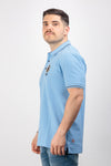 POLO UOMO MANICA CORTA AERONAUTICA MILITARE COTONE 3 BOTTONI